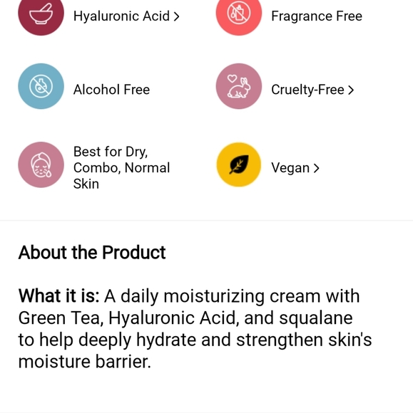 NIB INNISFREE GREEN TEA SEED  HYALURONIC CREAM - Picture 3 of 15